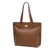 Bolsa Shopper Feminina Couro Legítimo Botão Mariart 5210