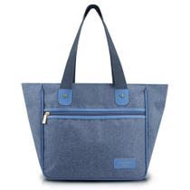 Bolsa Shopper Jacki Design - Joy Azul Bolsa Shopper Jacki Design - Joy Azul