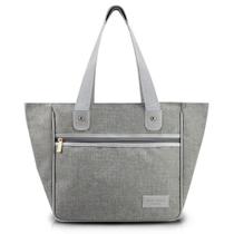 Bolsa Shopper Jacki Design - Joy Cinza Claro Bolsa Shopper Jacki Design - Joy Cinza Claro