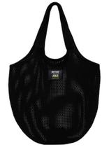 Bolsa Shopper Maiorca Crochê Preta Petite jolie Ombro PJ11380- Nova Bolsa Shopper Maiorca Crochê Preta Petite jolie Ombro PJ11380- Nova