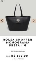 Bolsa Shopper Monograma