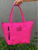 Bolsa Shopper Nylon TAKE IT EASY de Ombro Clean Esportiva Academia Bags Gym Masculino Feminino Ziper Vertical Frontal Resistente Treino Crossbody Unis