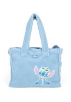 Bolsa Shopper Transversal Pelúcia Stitch Disney Média