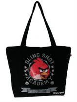 Bolsa Shopping Angry Birds Preta Santino (SKU9803)