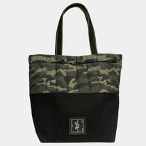 Bolsa Shopping Bag Lona e Nylon Matelassê