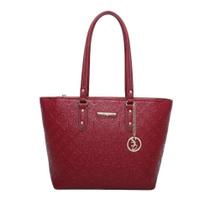Bolsa Shopping Grande 2 Compartimentos Fellipe Krein FK564 - Vinho