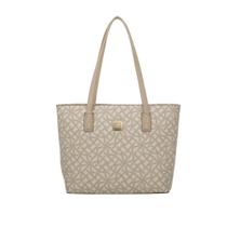 Bolsa Shopping Monograma FK Tramado - Alça Ombro 26cm