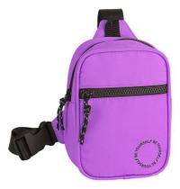Bolsa Shoulder Bag Clio Semax Glow It Lilás/roxo Bolsa Shoulder Bag Clio Semax Glow It Lilás/roxo