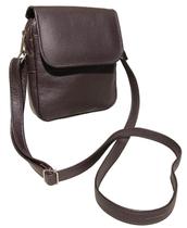 Bolsa Shoulder Bag De Couro Com Divisorias Para Notebook