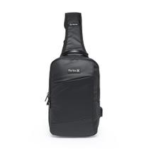 Bolsa Shoulder Bag Masculina Hurley Transversal Reforçada Executiva