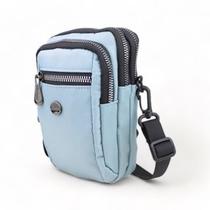 Bolsa Shoulder Bag Masculino Feminina Transversal De Lado Bolsinha de Ombro Pochete Crossbody Unissex - 8821