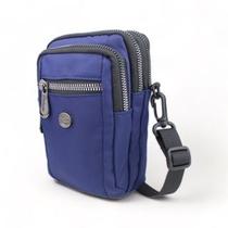 Bolsa Shoulder Bag Masculino Feminina Transversal De Lado Bolsinha de Ombro Pochete Crossbody Unissex - 8821