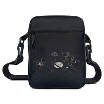 Bolsa Shoulder Bag Pequena Astronauta Alça Transversal Ajustável
