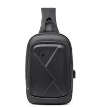 Bolsa Shoulder Bag Transversal Tiracolo Antifurto Impermeável Preta