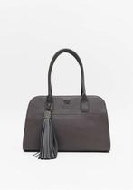 Bolsa shoulder com pingente e barbicacho lp easy - Bolsa shoulder com pingente e barbicacho lp easy -