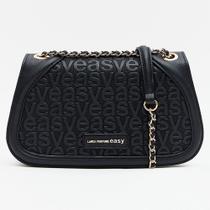 Bolsa Shoulder Easy Lança Perfume Mono In26 Preto Feminino Bolsa Shoulder Easy Lança Perfume Mono In26 Preto Feminino