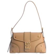 Bolsa Shoulder Joss Couro Nude-schutz