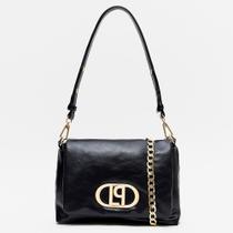 Bolsa Shoulder Lança Perfume Puffer In26 Preto Feminino Bolsa Shoulder Lança Perfume Puffer In26 Preto Feminino