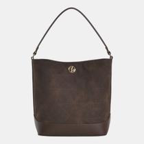 Bolsa Shoulder Via Marte Grande Marrom Bolsa Shoulder Via Marte Grande Marrom