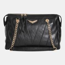 Bolsa Shoulder Via Marte Preta