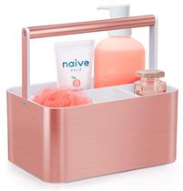 Bolsa Shower Caddy BYUNER Divided Large Plastic Rosa