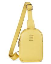 Bolsa Sling Freesya com letra inicial para mulheres e meninas
