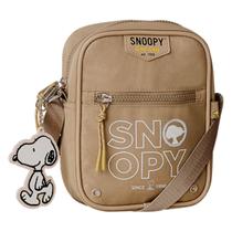 Bolsa Snoopy Transversal Pequena Feminina SP2850 em Nylon