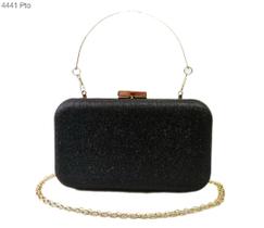 Bolsa Social Clutch Brilho Festa / Noite / Casamento / Balada com Alça de Mão em Metal 4441 Bolsa Social Clutch Brilho Festa / Noite / Casamento / Balada com Alça de Mão em Metal 4441