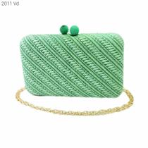 Bolsa Social Clutch Ráfia Palha Festa / Noite / Casamento / Balada 2011