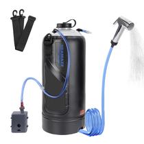 Bolsa solar de chuveiro portátil Teamaze 12L com bomba automática Bolsa solar de chuveiro portátil Teamaze 12L com bomba automática