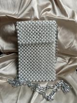 Bolsa Spheres Beaded Bag - Pérolas Bolsa Spheres Beaded Bag - Pérolas