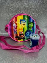 Bolsa Stitch ou Divertidamente Infantil transversal com slime geleca boneco surpresa dia das crianças lembrancinha