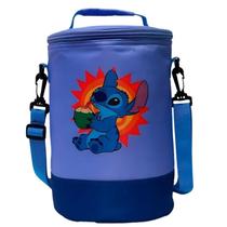 Bolsa Stitch Termica Cilindrica Disney com Alça