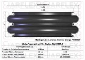 Bolsa Suspensor Grande Parafuso - Diametro 470Mm
