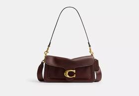 Bolsa Tabby Shoulder Natural Grain Leather 26 Coach - Marrom Escuro - CCX04 Bolsa Tabby Shoulder Natural Grain Leather 26 Coach - Marrom Escuro - CCX04