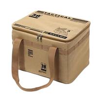 Bolsa Tática Grande Impermeável Para Camping E Piquenique, Organizador Dobrável Isolado 30-42L Para