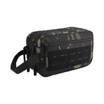 Bolsa Tática Masculina Para Higiene Pessoal, Pequena Necessaire Molle Para Viagem, Barbear, Banho E