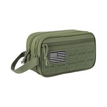 Bolsa Tática Masculina Para Viagem, Kit De Higiene Militar Durável Com Bolsos Molle Para Uso No Bolsa Tática Masculina Para Viagem, Kit De Higiene Militar Durável Com Bolsos Molle Para Uso No