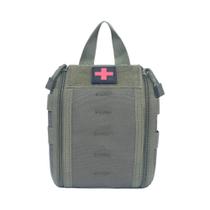 Bolsa Tática Molle EDC Para Primeiros Socorros, Kit De Emergência Para Camping E Sobrevivência Ao Ar