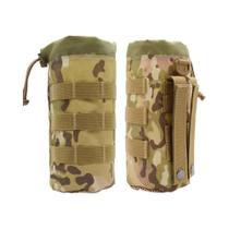 Bolsa Tática MOLLE Para Garrafa De Água Com Cordão E Fundo De Malha Para Viagens E Esportes Bolsa Tática MOLLE Para Garrafa De Água Com Cordão E Fundo De Malha Para Viagens E Esportes