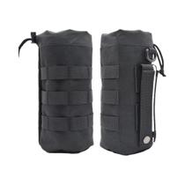 Bolsa Tática MOLLE Para Garrafa De Água Com Cordão E Fundo Em Malha Para Viagens E Esportes Bolsa Tática MOLLE Para Garrafa De Água Com Cordão E Fundo Em Malha Para Viagens E Esportes