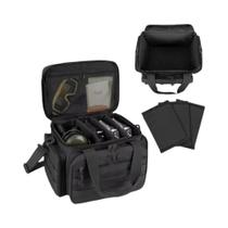Bolsa Tática MOLLE Preta Para Transporte De Equipamentos De Resgate Em Veículos