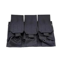 Bolsa Tática MOLLE Tripla Dupla Para Carregadores 556 762 M4 AR15 AK47 Para Wargame E Paintball