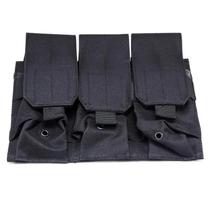 Bolsa Tática MOLLE Tripla Dupla Para Carregadores 556 762 M4 AR15 AK47 Para Wargame E Paintball