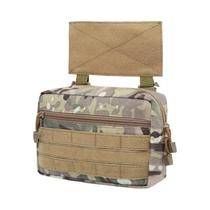 Bolsa Tática Utilitária Para Colete, Pochete De Cintura Para Armazenamento Em Colete Porta Placas Bolsa Tática Utilitária Para Colete, Pochete De Cintura Para Armazenamento Em Colete Porta Placas