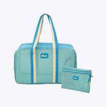 Bolsa Tela Color Block Azul Puket 100400493