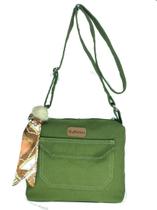 Bolsa Tereza com Lenço-pompom Verde Bandeira - Fábio Maltez Bolsa Tereza com Lenço-pompom Verde Bandeira - Fábio Maltez