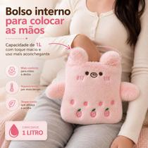 Bolsa Térmica 1 Litro De Gelo Agua Quente Para Colica Dor Abdominal Bolsa Térmica 1 Litro De Gelo Agua Quente Para Colica Dor Abdominal