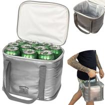 Bolsa Térmica 10 Litros Marmita Lanche Frutas Camping Latas Cerveja Refrigerante Agua Praia Parque Camping