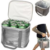 Bolsa Térmica 10 Litros Marmita Lanche Frutas Camping Latas Cerveja Refrigerante Agua Praia Parque